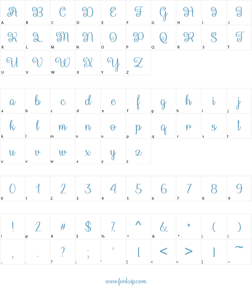 Queen Xylophia Font Character